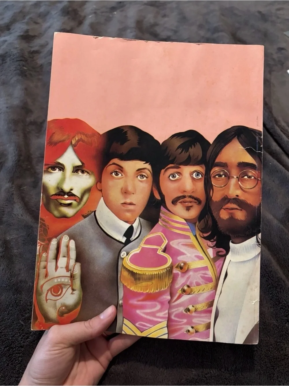 John Lennon: A Man Who Cared Coffee Table Book - Red Cover